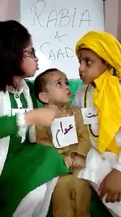 India Pakistan's Rhetorical Fight Well Depicted By These Innocent Children
