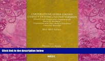 Books to Read  Corporations, Other Limited Liability Entities and Partnerships: Statutory and