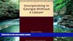 Big Deals  Incorporating in Georgia Without a Lawyer  Best Seller Books Best Seller