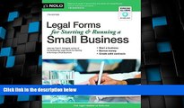 Big Deals  Legal Forms for Starting   Running a Small Business  Full Read Best Seller