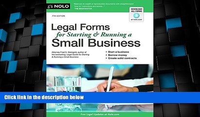 Big Deals  Legal Forms for Starting   Running a Small Business  Full Read Best Seller