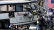 Thirteen people die, 31 injured when tour bus crashes into semi-truck in California