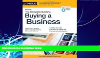 Big Deals  Complete Guide to Buying a Business, The  Full Ebooks Best Seller