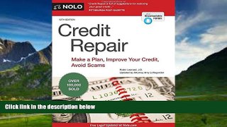Big Deals  Credit Repair: Make a Plan, Improve Your Credit, Avoid Scams  Full Ebooks Best Seller