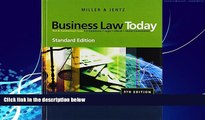 Books to Read  Business Law Today, Standard Edition (Available Titles CengageNOW)  Best Seller