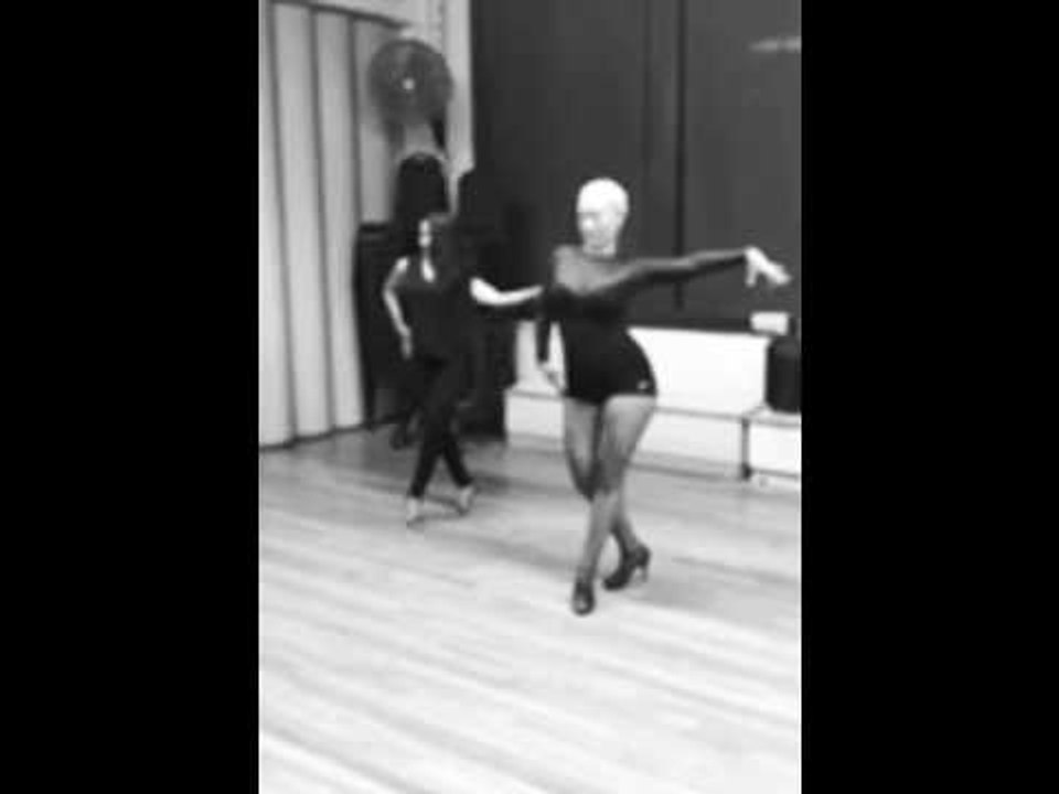 Olivia Hutcherson teaching Heels