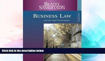 Must Have  Business Law and the Legal Environment, Standard Edition (Available Titles CengageNOW)