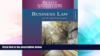 Must Have  Business Law and the Legal Environment, Standard Edition (Available Titles CengageNOW)