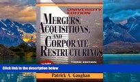 Books to Read  Mergers, Acquisitions, and Corporate Restructurings (Wiley Mergers and Acquisitions