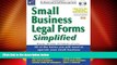 Big Deals  Small Business Legal Forms Simplified: The Ultimate Guide to Business Legal Forms