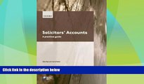 Big Deals  Solicitors  Accounts 2009-2010: A Practical Guide (Blackstone Legal Practice Course