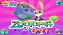 Disney Zootopia - Job Slacking - Zootopia Games For Children and Babies
