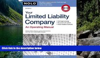 Deals in Books  Your Limited Liability Company: An Operating Manual (Your Limited Liability
