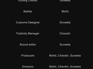 Election Closing Credits