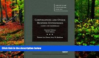 READ NOW  Corporations and Other Business Enterprises, Cases and Materials (American Casebook