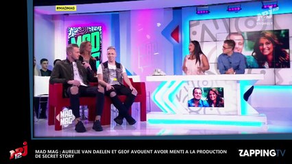 Secret Story : Aurélie Van Daelen n’a jamais été en couple avec Geof, elle avoue avoir menti à la production (Vidéo)