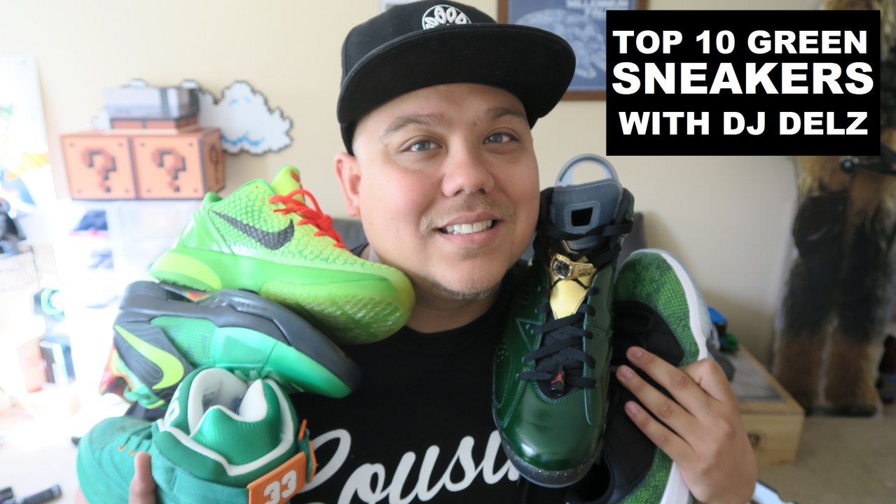 Top 10 Green Sneakers With Dj Delz
