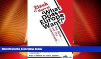 Big Deals  What Does Europe Want?: The Union and its Discontents  Best Seller Books Most Wanted