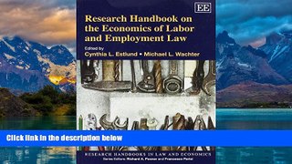 Big Deals  Research Handbook on the Economics of Labor and Employment Law (Research Handbooks in