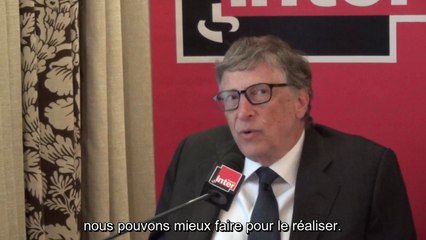 Bill Gates : "Nous pouvons mieux faire pour l’égalité des chances"