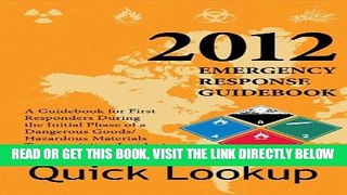 [FREE] EBOOK ERG 2012:  Quick Lookup ONLINE COLLECTION