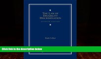 Big Deals  The Law of Disability Discrimination  Full Ebooks Most Wanted