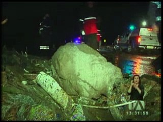 Deslave en la Panamericana dejó dos personas fallecidas
