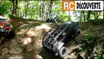 Modelisme Nantes Axial Scx10 Jeep Wrangler VS Dingo sur Rochers Racines Gorges 44