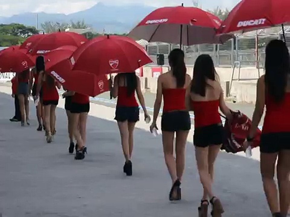 Ducati Philippines Umbrella Girls