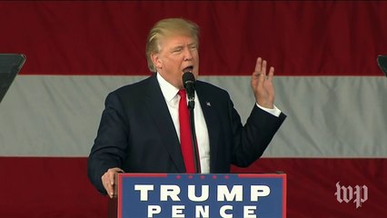 Скачать видео: Trump attacks Clinton campaign over McAuliffe's donation to wife of FBI prosecutor