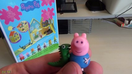 Peppa Pig House Deluxe Playhouse Playset Unboxing - Juego Casa de Peppa Parco Gioch