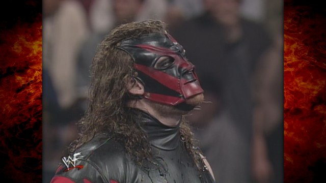 Vader Attempts To Put Kane's Fire Out w/ A Fire Extinguisher 2/2/98