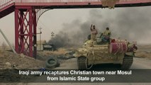 Iraqi Christian village near Mosul recaptured from IS group