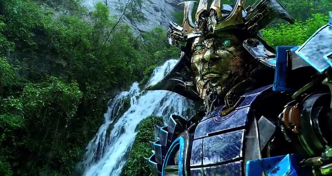 Transformers: Age of Extinction - Optimus Prime Speech/The Battle Begins/Dinobots Charge