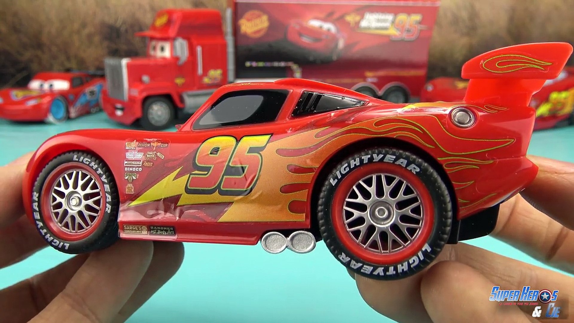 Disney Cars Flash McQueen Radiocommandé RC Single Drive Les Bagnoles Jouet  – Видео Dailymotion