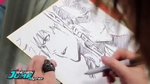 Famous mangaka draw (Tite Kubo,Masashi Kishimoto,Takeshi Obata,Eiichiro Oda)