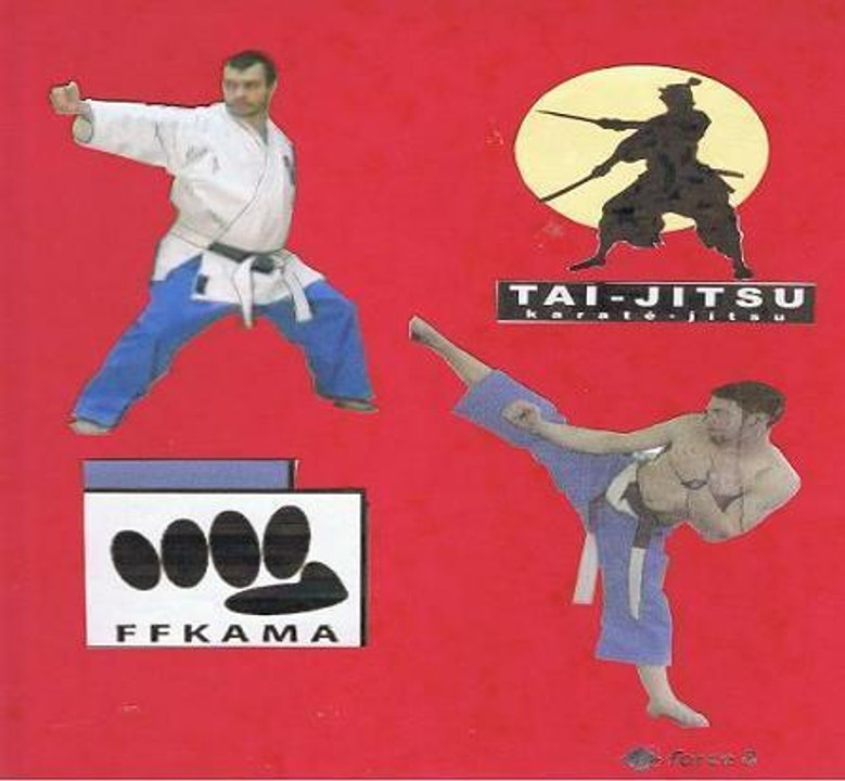 tai jitsu. Projection sur saisie double 2