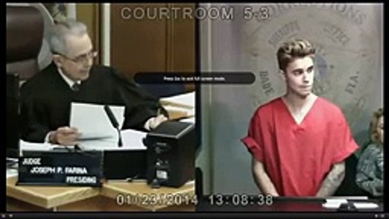 Justin Bieber Court VIDEO _ Justin Bieber Arrested DUI & Drag Racing Reaction