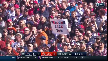 Download Video: Tom Brady Leads Patriots to TD on His First Drive of the Season!   Patriots vs. Browns   NFL