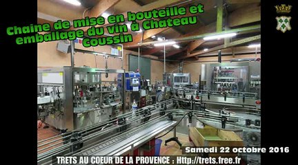 chateau coussin - Chaine d'embouteillage et emballage du vin