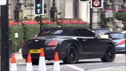 Super cars in London(MC Stradale ,LP560-4 spyder,SLS roadster)