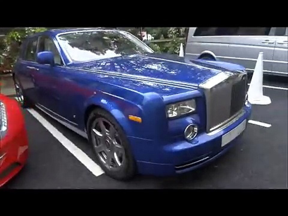 Amazing London Supercars August 2012: LP640, Carrera GT, 3x C63 Black, Aventador, FF etc.