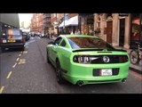 London Supercars October 2012 (Aventador,599 GTO x2, green 2013 Boss 302 etc.)