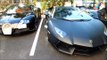 Supercars at The Dorchester: Veyron Sang Noir, Aventadors, X-Bow