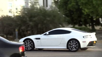 Aston Martin Vantage S Loud Acceleration