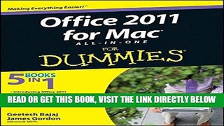 [Free Read] Office 2011 for Mac All-in-One For Dummies Free Online