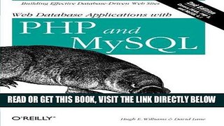 [Free Read] Web Database Applications with PHP and MySQL Full Online