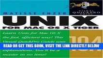 [Free Read] Unix for Mac OS X 10.4 Tiger: Visual QuickPro Guide (2nd Edition) Free Online