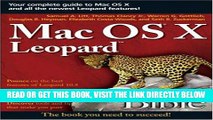 [Free Read] Mac OS X Leopard Bible Full Online