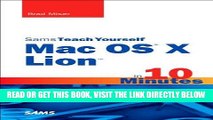 [Free Read] Sams Teach Yourself Mac OS X Lion in 10 Minutes (Sams Teach Yourself -- Minutes) Free